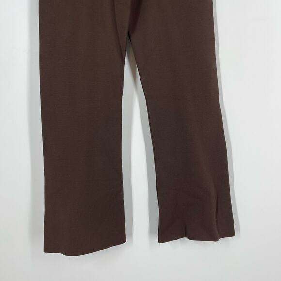 Zara Brown Wide Leg Leggings Women’s Size Medium - Picture 3 of 7